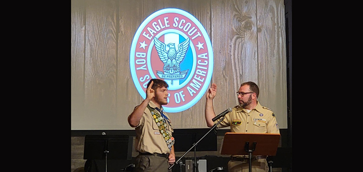 Norwich youth recognized by Boy Scouts of America at Eagle Scout Court of Honor ceremony